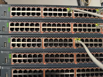 Extreme Networks AL4900A04-E6 4950GTS-PWR+ 50-port POE Switch DUAL 1025 W AC - Image 1 of 4
