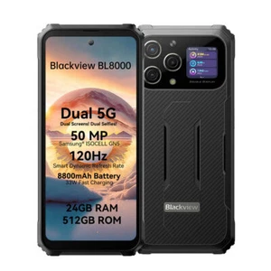 B-Ware Blackview BL8000 Orbit Grey Rugged Smartphone 5G 24GB RAM 512GB ROM - Bild 1 von 22