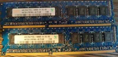 4gb Hynix Hmt351u7bfr8a-h9 T0 AB Pc3l-10600e Ddr3 ECC UDIMM Server Memory RAM - Image 1 of 2