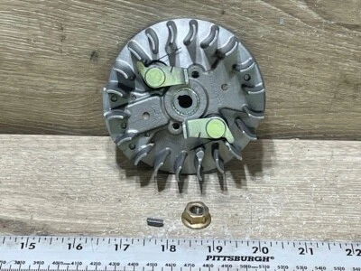 Craftsman S1450, S1600, S1800 Chain Saw 42CC   ( Flywheel, Keyway And Nut ) Used - Image 1 of 3