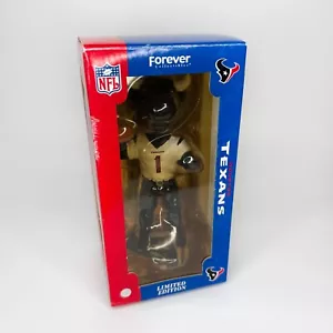 NFL Houston Texans Bobblehead Limited Edition Mascot Football Rare - Picture 1 of 5