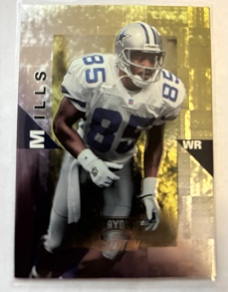 ERNIE MILLS 1998 PLAYOFF MOMENTUM SSD GOLD 07/25 SUPER RARE COWBOYS - Image 1 of 2