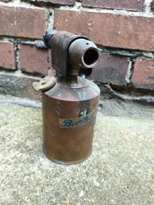 antiker Bunsenbrenner Benzin Lötlampe Lötbrenner Barthel Messing Werkstatt Deko  - Bild 1 von 10