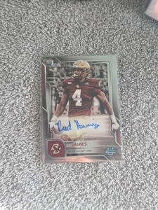 2025 Bowman U Chrome Reed Harris 1st Auto BCA-RHA Boston College - Picture 1 of 2