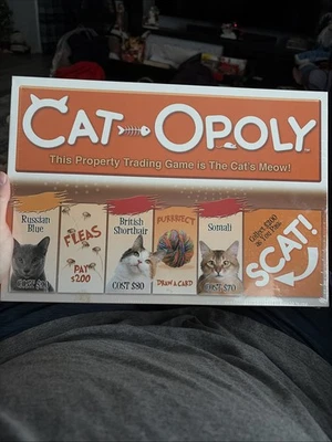 CAT-OPOLY Board Game NEW! Sealed Monopoly USA a feline frenzy of fun - Image 1 of 2
