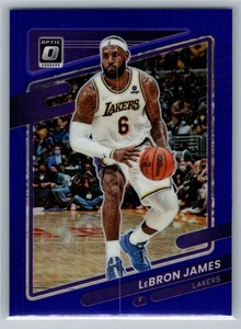2021-22 Panini Donruss Optic - LeBron James #41 Purple Prizm - Picture 1 of 2