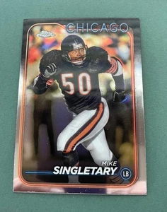 Fútbol americano Mike Singletary #20 Topps cromado 2024 Chicago Bears - Imagen 1 de 2