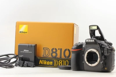 【NEAR MINT+ in Box 】 Nikon D810 DSLR Digital Camera Body 36.3 MP From JAPAN 4008 - Image 1 of 4