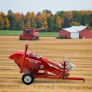 Carter Tru-Scale, International Harvester, No. 406 Combine, 1:16, Pressed Steel - Picture 1 of 6