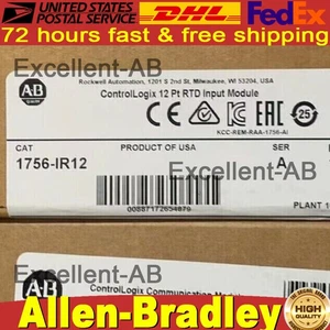 New Allen Bradley 1756-IR12 /A ControlLogix Non-Isolated RTD Input 1756IR12 AB - Picture 1 of 1