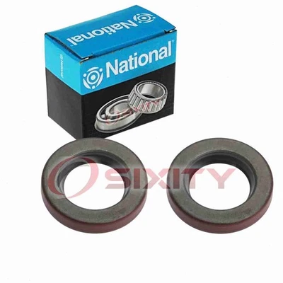 Sellos de rueda trasera National de 2 piezas para ejes de transmisión Mercury Brougham 1967 zh Foto 1 de 4