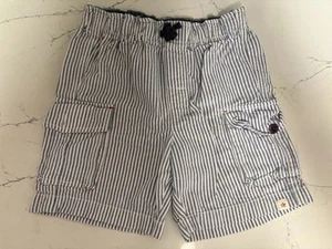 Hatley Boys Pinstripe Shorts Size 8 - Picture 1 of 3