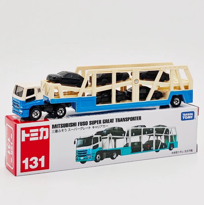 三菱 Fuso Super Great Transporter TOMICA 压铸模型汽车 全新 — 第 1/1 张图片