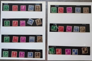 1940 US SC 859-893 Complete Famous Americans Set of 35 - MNH, One Damaged - Bild 1 von 1