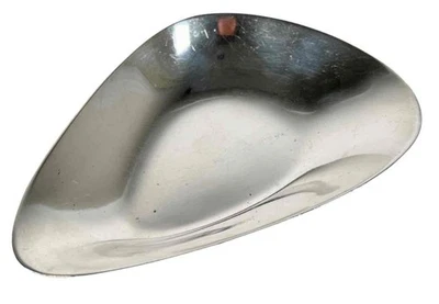 Plato de baratija triángulo atómico de mediados de siglo Reed & Barton de plata esterlina 723 Foto 1 de 4