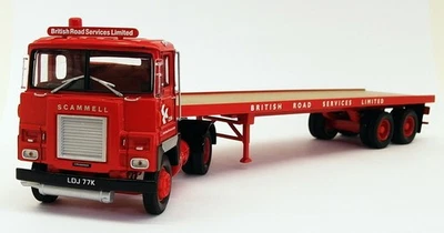 Corgi 1/50 Scale CC12608 - Scammell Crusader Flatbed Trailer - BRS - Image 1 of 4