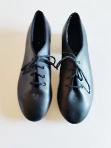 Bloch Dance Womens Girls Shoes 61/2 M Black Laced Techno Tap # 1H #2T - Picture 1 of 5