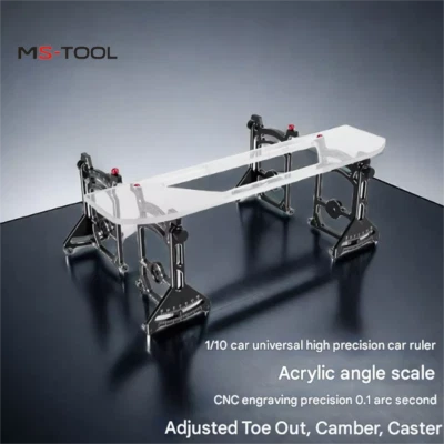 RC Chassis Setup System For 1/10 RC Touring Car Camber Caster Toe Gauge - Image 1 of 4