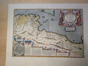 Africa Propriae/Northern Africa, anno 1590, Ortelius A. Coppermap, ORIGINAL - Picture 1 of 5