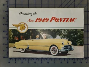 Pontiac 1949 carpeta de folletos original - Imagen 1 de 4