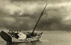France Nord Sailboat Wreck Sea Old Deplechin Photo 1990