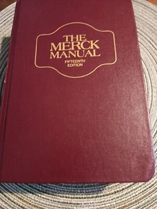 THE MERCK MANUAL: OF DIAGNOSIS & THERAPY - 1987 FIFTEENTH EDITION - HARDCOVER - Imagen 1 de 9