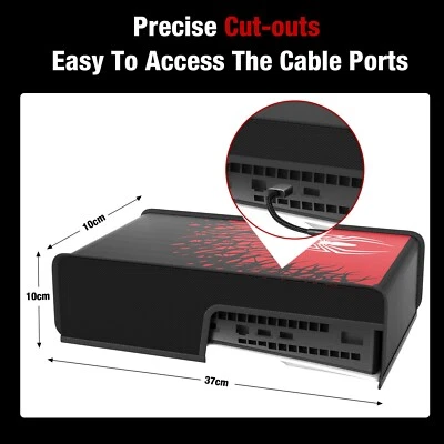 Lightweight-Practical Game Console Simple Dust Protective Cover fit PS5 Slim USA - Image 1 of 4