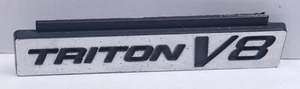 Ford Triton V8 Truck Car Vehicle Emblem Rear Side Plate Badge F-Series - Picture 1 of 2