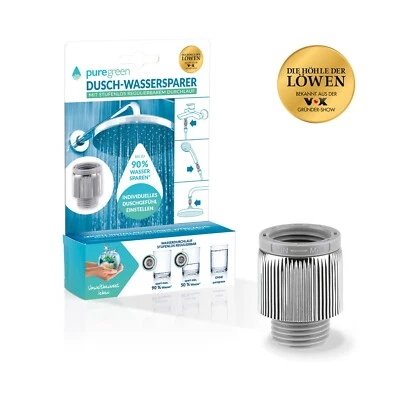 Puregreen einstellbarer Wassersparer Für Die Dusche Chromfarben 8,99 € 😊😊 - Bild 1 von 4