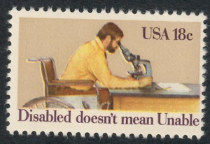 USA - 1981 - International Year of the Disabled - 18¢ - #328 - Picture 1 of 1