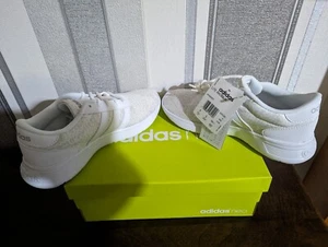 adidas neo sneaker lite racer damen aw5299 weiß und beige Leopardenmuster - Bild 1 von 6