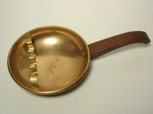 Vintage Park Sherman Brass Ashtray with Wooden Handle *As-Is* - Picture 1 of 8