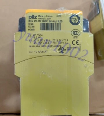 NEW PILZ 777750 Safety relay Free shipping Welcome counteroffer*j - Image 1 of 4