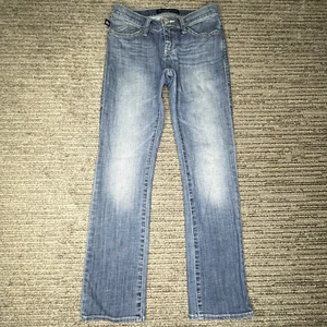 Rock Republic Size 2 Girls Youth Jeans Kendall Skinny Mid Rise Blue Denim - Picture 1 of 10