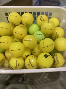 40 Wilson Staff Fifty Elite Balls-AAAAA. Yellow - Picture 1 of 7