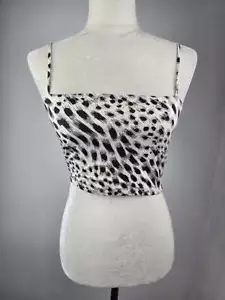 ¡NUEVO CON ETIQUETAS! Top corto para mujer EXPRESS talla grande contorno corporal - Imagen 1 de 2