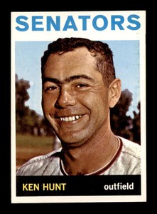 1964 Topps #294 Ken L. Hunt   NM/NM+ X2612262