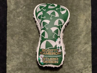 非常罕见 SCOTTY CAMERON DANCING UMBRELLAS FAIRWAY HEADCOVER 2017 大师 — 第 1/2 张图片