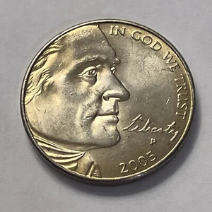 2005 P Jefferson Bison Nickel/BU/Orangish Tone/DDR/Added Scope Photos #N-047 - Bild 1 von 8