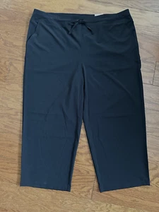 Chicos Neu mit Etikett Größe 3 $ 65 Weekends by Chicos weit geschnitten schwarz - Bild 1 von 4
