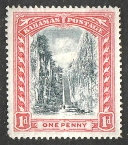 BAHAMAS ~ Scott #31 ~ 1921 ~ 1d carmin & black ~ VF NH ~ MINT - Bild 1 von 1