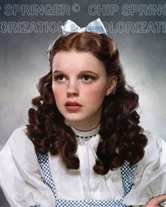 JUDY GARLAND as DOROTHY in OZ Portrait #3 | 8x10 COLOR Photo by CHIP SPRINGER - Picture 1 of 1