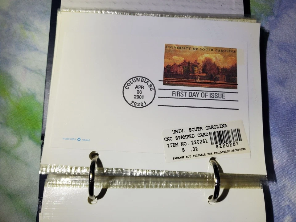 First Day Issue USC College Columbia, S.C. April 26, 2001 20 Cent Stamp Mint !! - Image 1 of 1