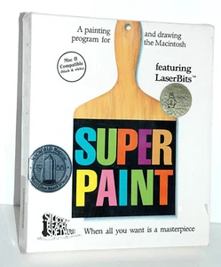 VINTAGE APPLE MACINTOSH SOFTWARE BLOWOUT: Silicon Beach SuperPaint V1.1 - RARE! - Picture 1 of 3
