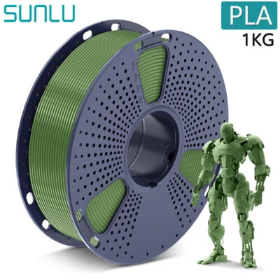 (COMPRA 3 OBTÉN 2 GRATIS, agrega 5) Filamento de impresora 3D SUNLU PLA+/PLA/ABS/PETG 1 KG 1,75 MM Foto 1 de 4