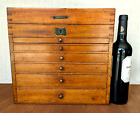 Vintage collectors watchmakers jewellers drawers cabinet