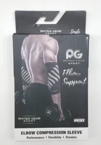 Physix Gear Sport Manga de Compresión Soporte para Codo Unisex 1 Paquete Xtra Grande Nuevo - Imagen 1 de 7