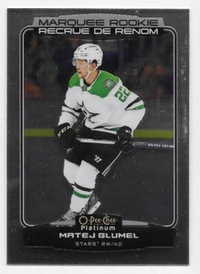 22/23 O-PEE-CHEE PLATINUM MARQUEE ROOKIE RC Matej Blumel #262 - Picture 1 of 1