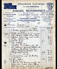 AUBUSSON (23) EQUIPEMENT ELECTRIQUE AUTOMOBILE TUDOR MARCHAL "A. MONMANEIX" 1933