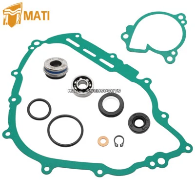 Water Pump Rebuild Kit w/Gasket for Yamaha Grizzly 550 700 Viking 700 Rhino 700  - Image 1 of 4